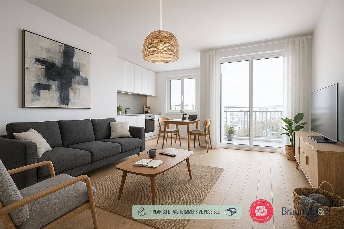 Appartement 3 pièces 64 m² · à Dunkerque · 64 m² · 317 000 €