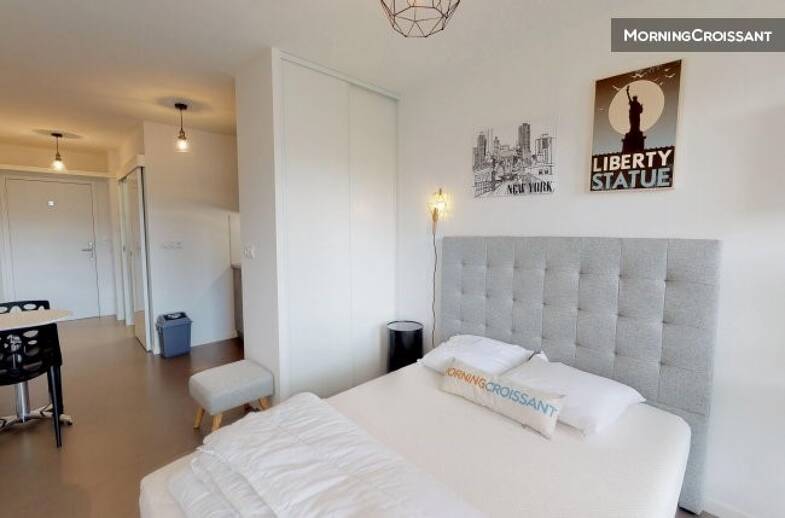 Appartement à louer 701 € 1 pièce 23 m² disponible dès maintenant Villejean-Beauregard Rennes 35000