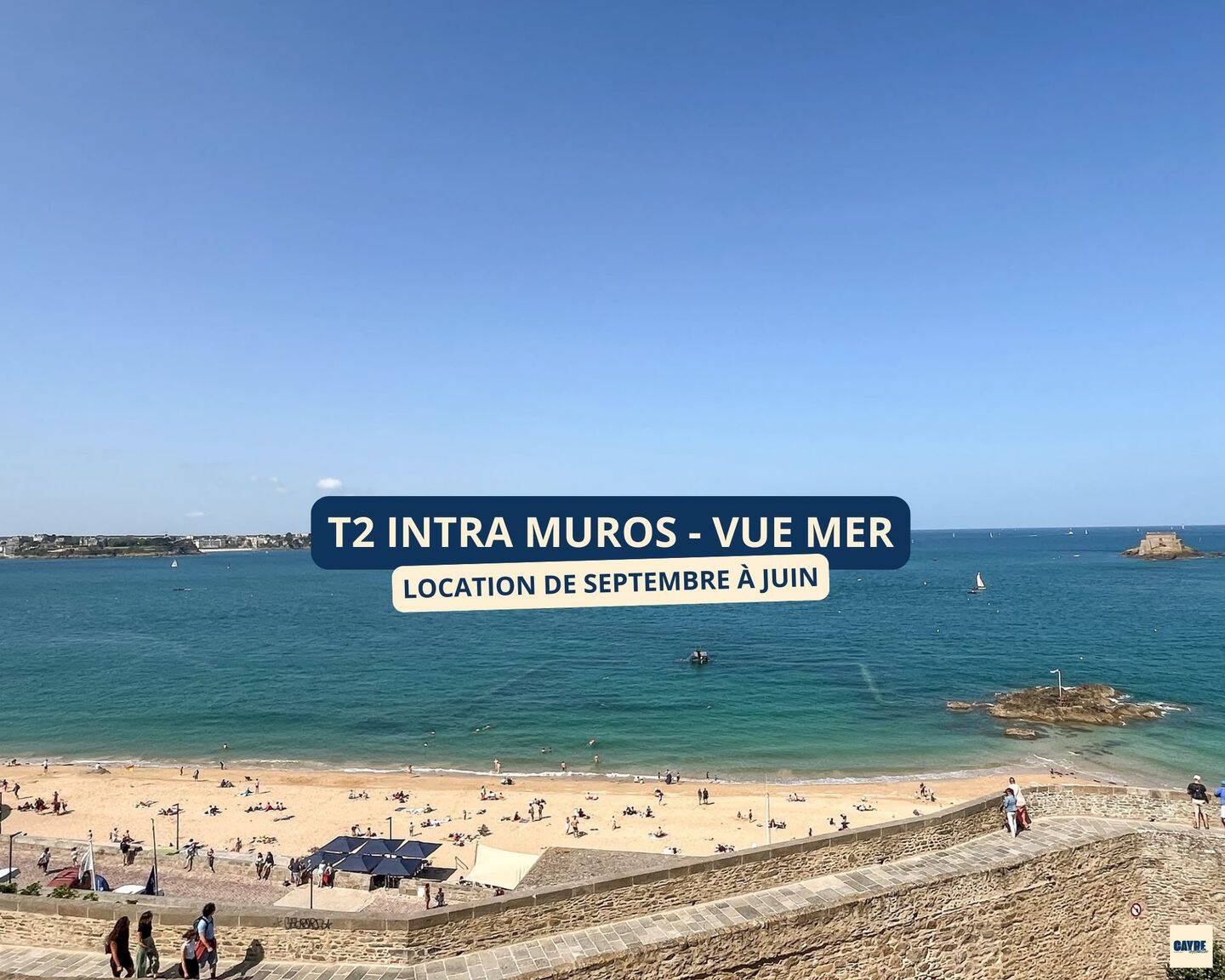 Appartement 2 pièces 45 m² · à Saint-Malo · 45,1 m² · 720 €/mois