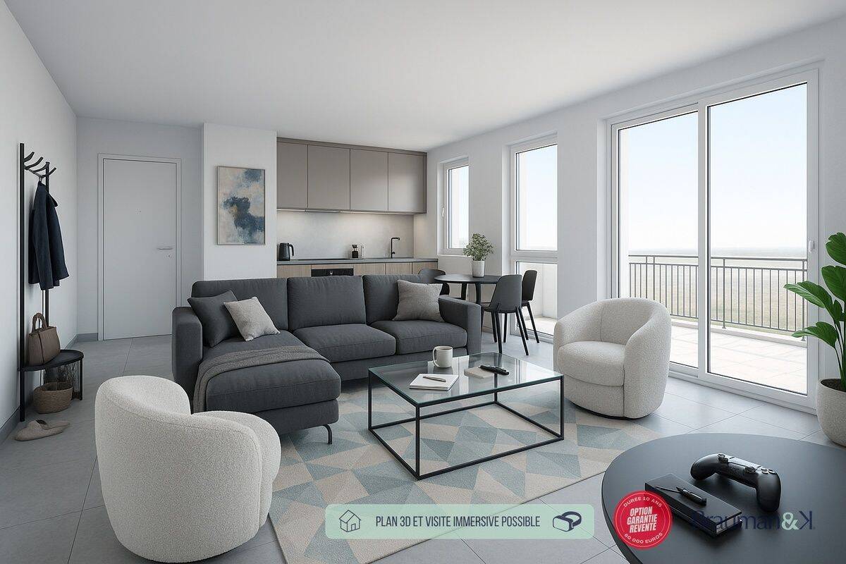 Appartement 2 pièces 48 m² · à Ferney-Voltaire · 48 m² · 320 000 €