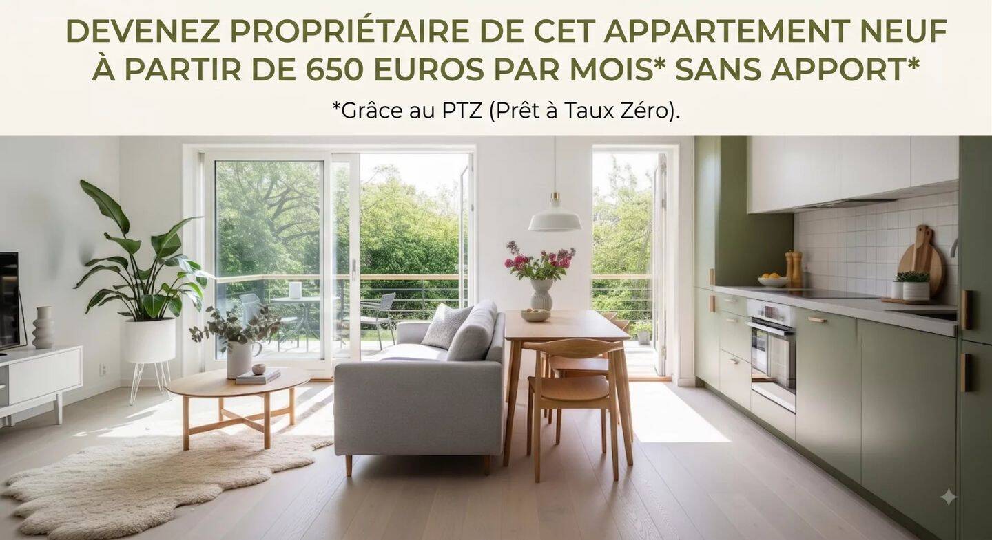 Appartement 2 pièces 44 m² · à Colomiers · 44 m² · 165 500 €