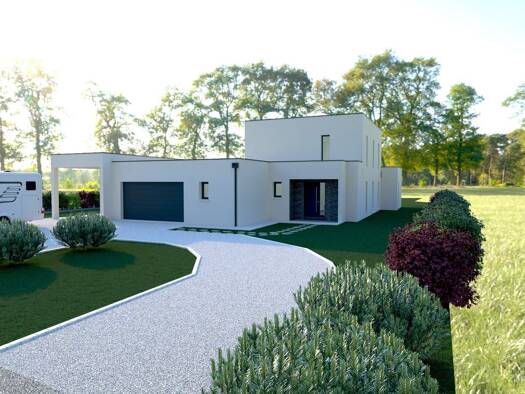 Terrain avec maison neuve à vendre 610 000 € 5 pièces 3 chambres 167 m² 1 315 m² de terrain Prigonrieux 24130