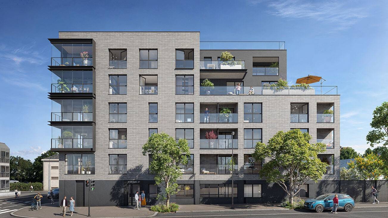 Appartement 2 pièces 44 m² · à Saint-Jacques-de-la-Lande · 43,9 m² · 268 000 €