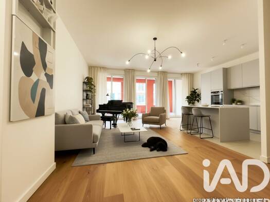 Appartement à vendre 435 000 € 3 pièces 2 chambres 64 m² Étage 2/3 Hachette Le Plessis-Robinson 92350