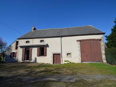 Mas à vendre 75 000 € 3 pièces 2 chambres 58 m² 4 390 m² de terrain Mesples 03370
