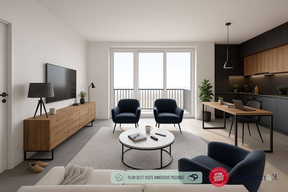 Appartement 3 pièces 57 m² · à Compiègne · 57 m² · 213 638 €