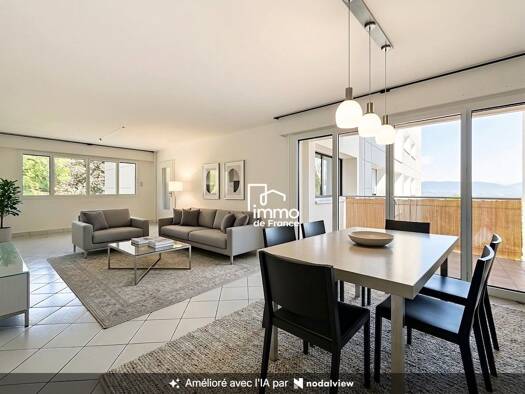 Appartement à vendre 379 000 € 4 pièces 3 chambres 93 m² Étage 1/7 Ouest Gex 01170