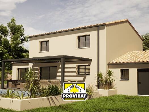 Terrain avec maison neuve à vendre 300 000 € 5 pièces 4 chambres 90 m² 450 m² de terrain Popian 34230