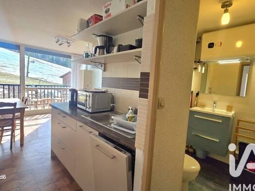 Appartement à vendre 78 000 € 1 pièce 24 m² Étage 2/5 Aillon-le-Jeune 73340