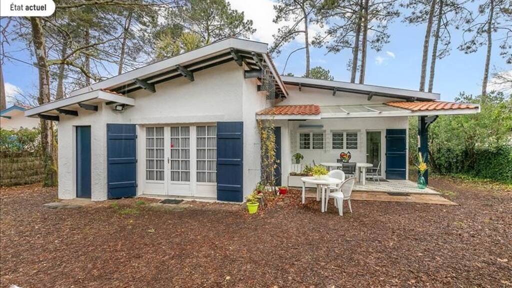 Maison à vendre 790 400 € 3 pièces 2 chambres 85 m² 825 m² de terrain Centre Cap Ferret Lège-Cap-Ferret 33970