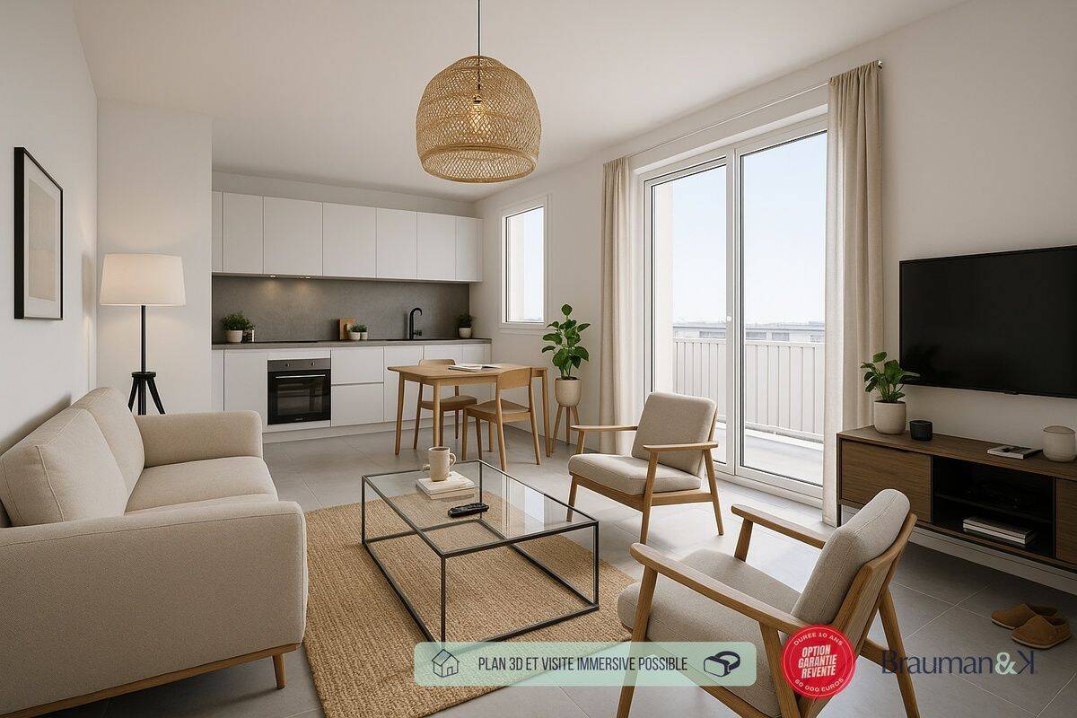 Appartement 1 pièce 35 m² · à Saint-Jean-de-la-Ruelle · 35 m² · 182 000 €