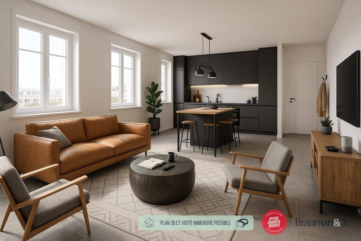 Appartement 5 pièces 100 m² · à Clichy · 100 m² · 1 191 500 €