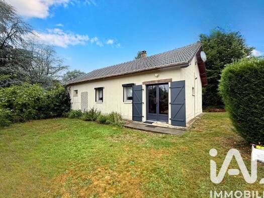 Maison de plain-pied à vendre 148 000 € 4 pièces 3 chambres 83 m² 1 067 m² de terrain Thierville 27290