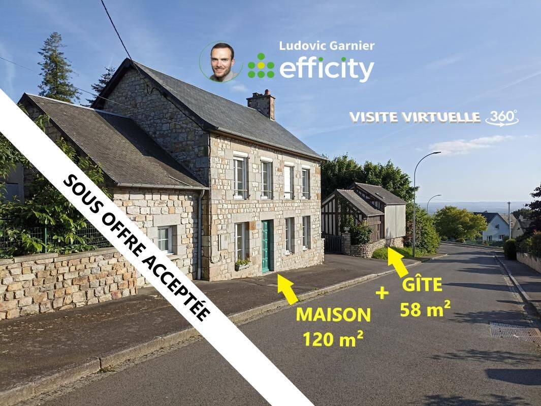 Maison 6 pièces 178 m² · à Mortain-Bocage · 178 m² · 169 900 €