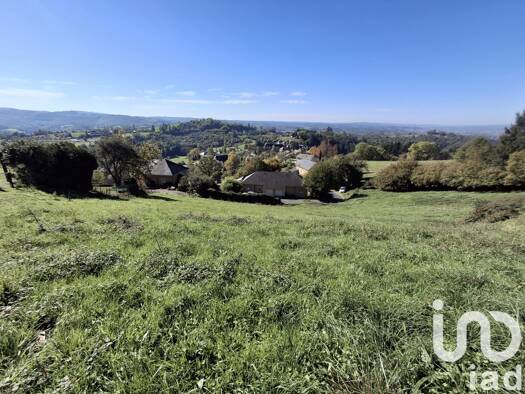 Terrain constructible viabilisé à vendre 26 775 € 1 531 m² de terrain Dampniat 19360