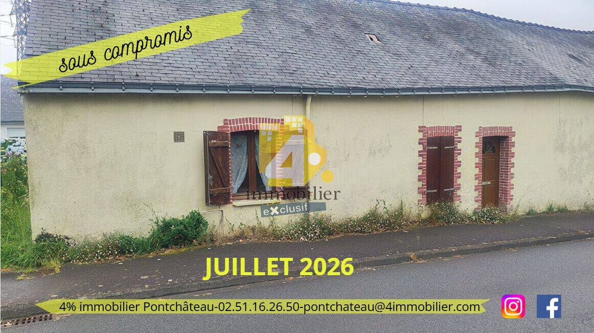 Maison 6 pièces 80 m² · à Pontchâteau · 80 m² · 145 600 €
