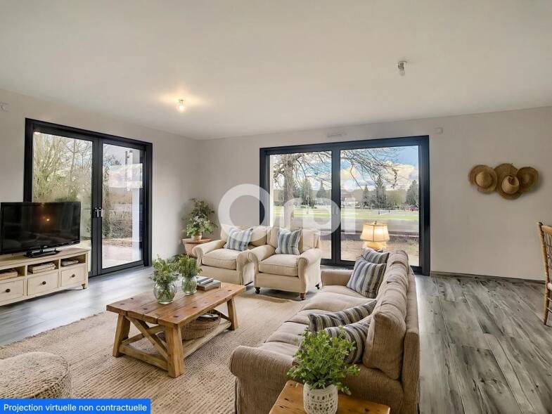Maison de plain-pied à louer 995 € 4 pièces 3 chambres 111 m² 843 m² de terrain Annesse-et-Beaulieu 24430
