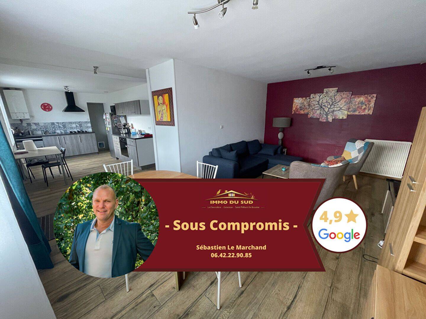 Maison 4 pièces 77 m² · à La Chevrolière · 76,5 m² · 210 000 €