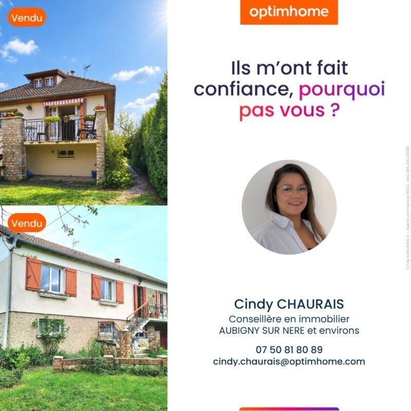 Maison 5 pièces 87 m² · à Aubigny-sur-Nère · 87 m² · 130 000 €