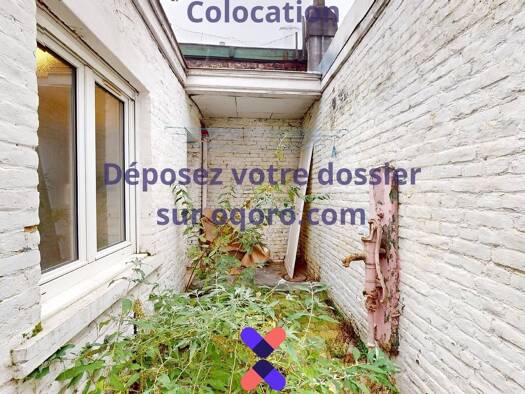 Maison à louer 375 € 6 pièces 5 chambres 102 m² Moulin-Poterie Roubaix 59100