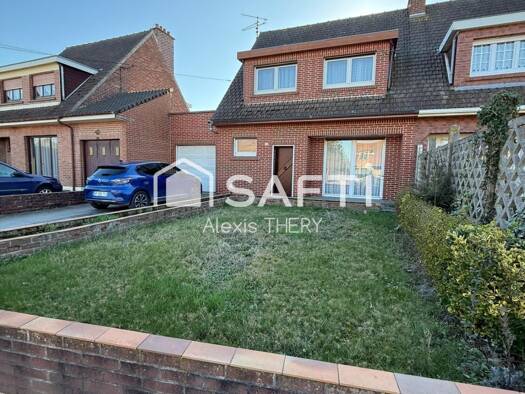 Maison à vendre 157 000 € 6 pièces 4 chambres 98 m² 1 100 m² de terrain Guarbecque 62330