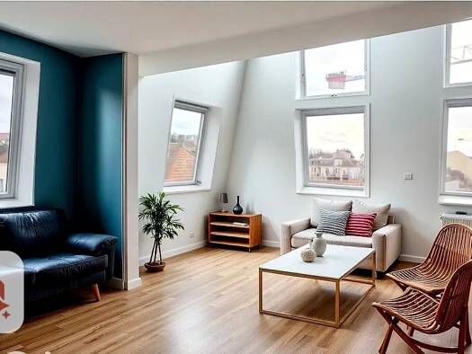 Duplex à vendre 219 000 € 3 pièces 2 chambres 66,5 m² Étage 3/3 Montlhéry 91310