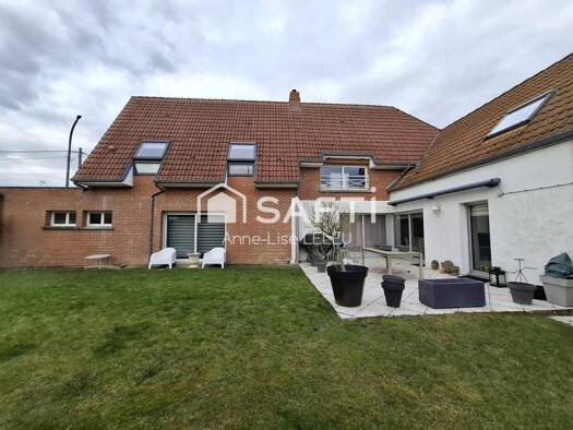 Maison à vendre 274 000 € 6 pièces 4 chambres 210 m² 376 m² de terrain Gare Hénin-Beaumont 62110