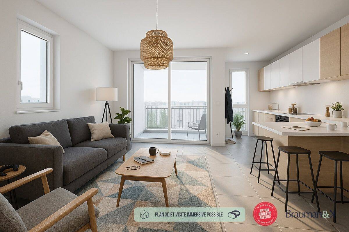 Appartement 4 pièces 90 m² · à Montpellier · 90 m² · 324 000 €
