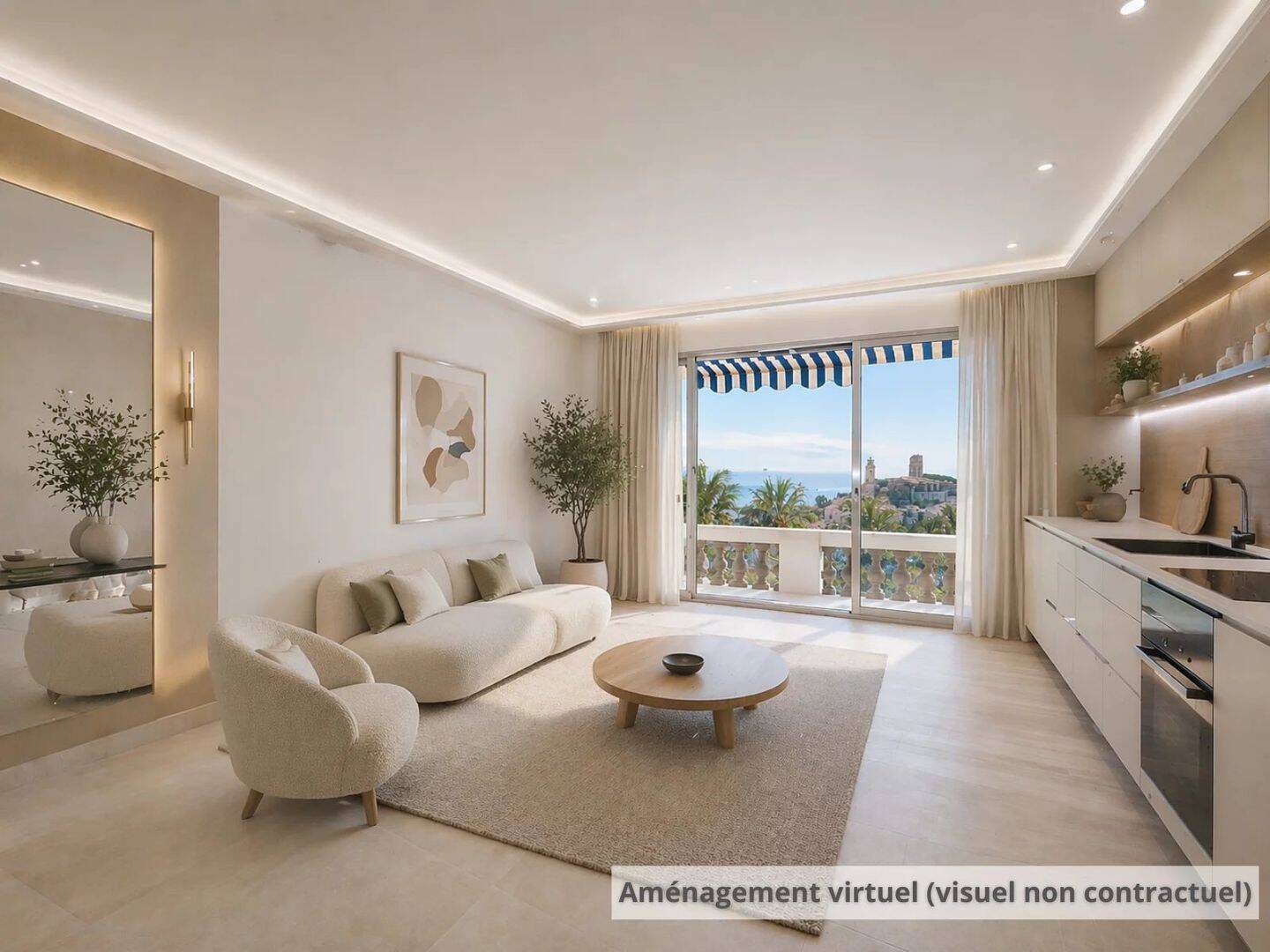 Appartement 2 pièces 61 m² · à Cannes · 60,8 m² · 708 000 €