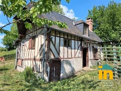 Maison à vendre 60 500 € 3 pièces 2 chambres 53 m² 990 m² de terrain Vimoutiers 61120