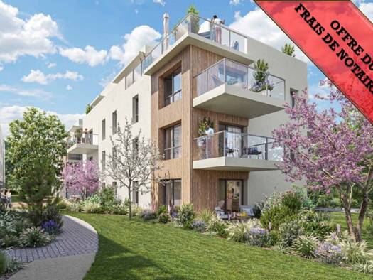 Appartement à vendre - neuf 468 000 € 3 pièces 2 chambres 84 m² Étage 2/3 Étrembières 74100