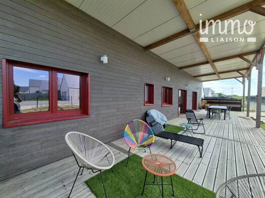 Maison de plain-pied à vendre 239 900 € 5 pièces 4 chambres 132 m² 823 m² de terrain Saint-Dyé-sur-Loire 41500