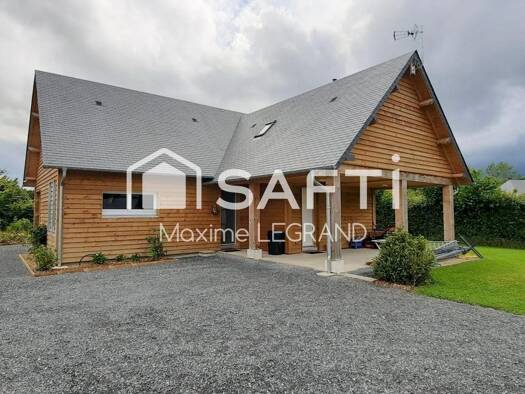 Maison à vendre 344 000 € 5 pièces 3 chambres 99 m² 1 030 m² de terrain Prêtreville 14140