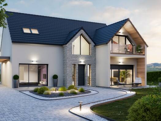 Terrain avec maison neuve à vendre 510 284 € 5 pièces 4 chambres 177 m² 639 m² de terrain Veneux-les-Sablons 77250