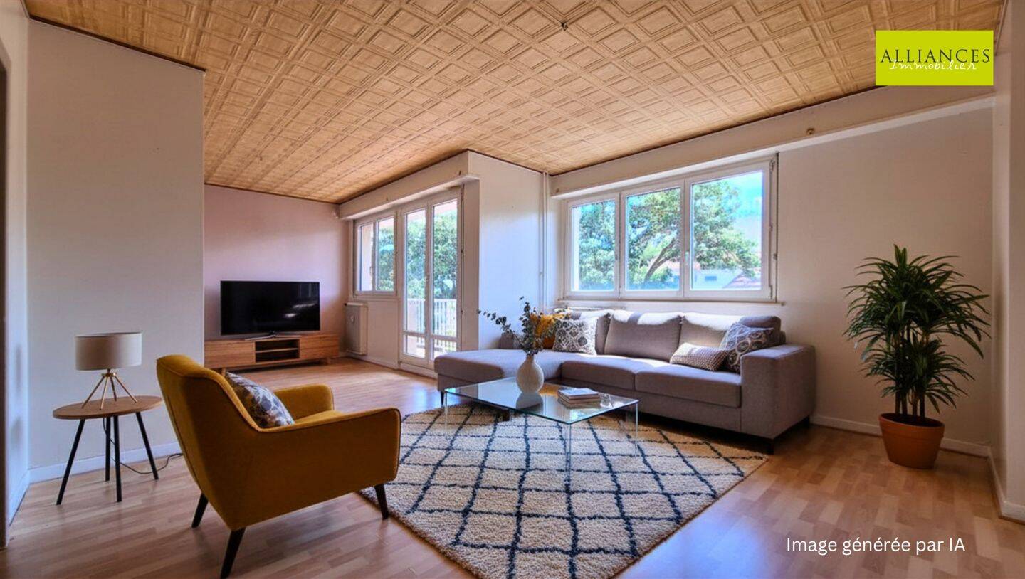 Appartement 4 pièces 88 m² · à Mulhouse · 88,2 m² · 109 000 €