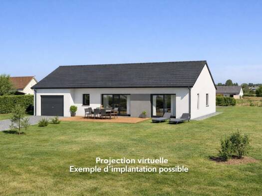 Terrain constructible viabilisé à vendre 58 000 € 1 002 m² de terrain Savières 10600