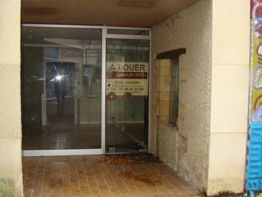 Local commercial à louer 380 € 52 m² de surface de vente Gençay 86160