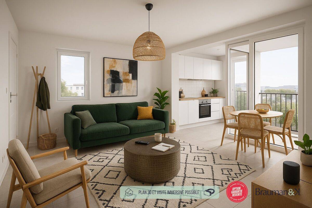 Appartement 3 pièces 60 m² · à Saumur · 60 m² · 174 955 €