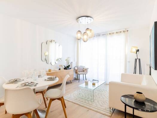 Appartement à vendre - neuf 244 000 € 2 pièces 1 chambre 37 m² Centre Ville Sud Ouest Bussy-Saint-Georges 77600