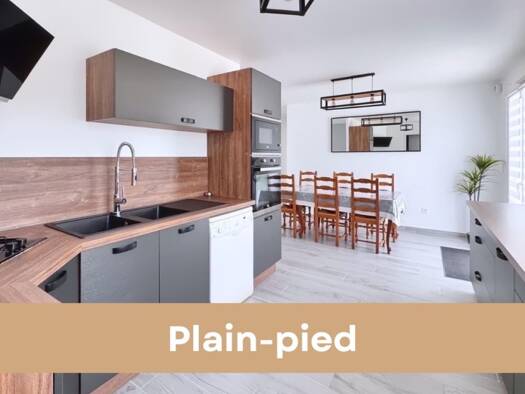 Maison de plain-pied à vendre 269 900 € 6 pièces 4 chambres 99 m² 686 m² de terrain Anet 28260