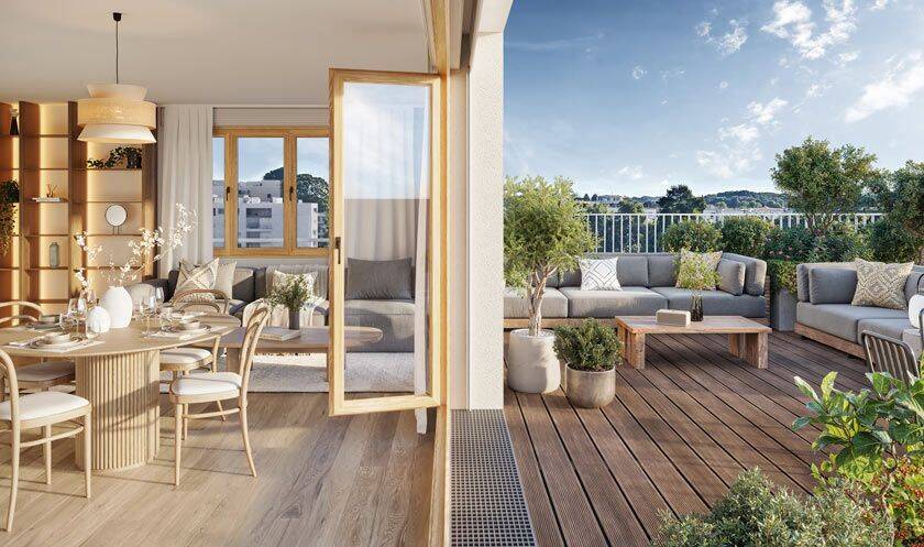 Appartement 3 pièces 66 m² · à Évry-Courcouronnes · 66 m² · 229 463 €