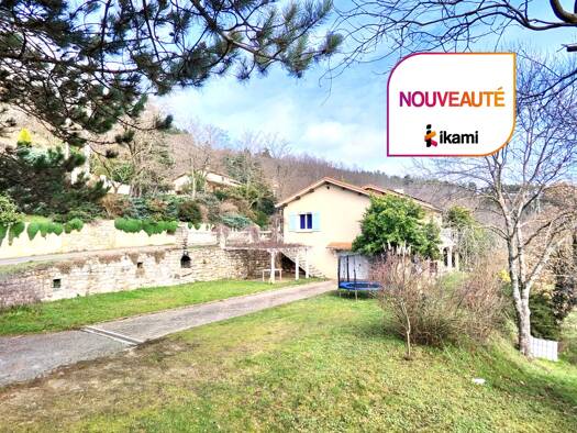 Maison de plain-pied à vendre 295 000 € 5 pièces 4 chambres 129 m² 3 101 m² de terrain Villevocance 07690