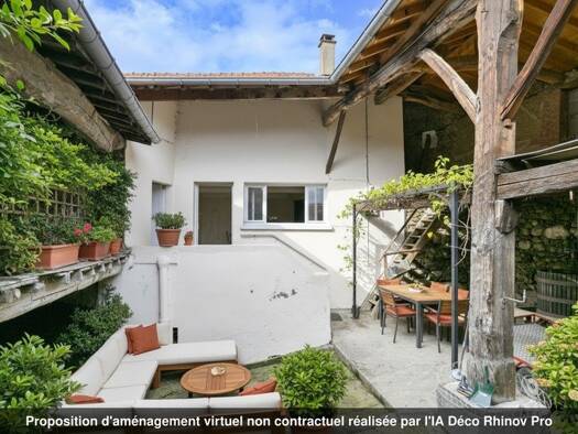 Maison de plain-pied à vendre 229 900 € 3 pièces 2 chambres 65 m² 22 355 m² de terrain Thurins 69510