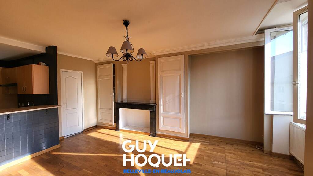 Appartement à vendre 119 000 € 2 pièces 1 chambre 43 m² 2ème étage centre Ville-La Chartonnière-La Barre Villefranche sur Saone 69400