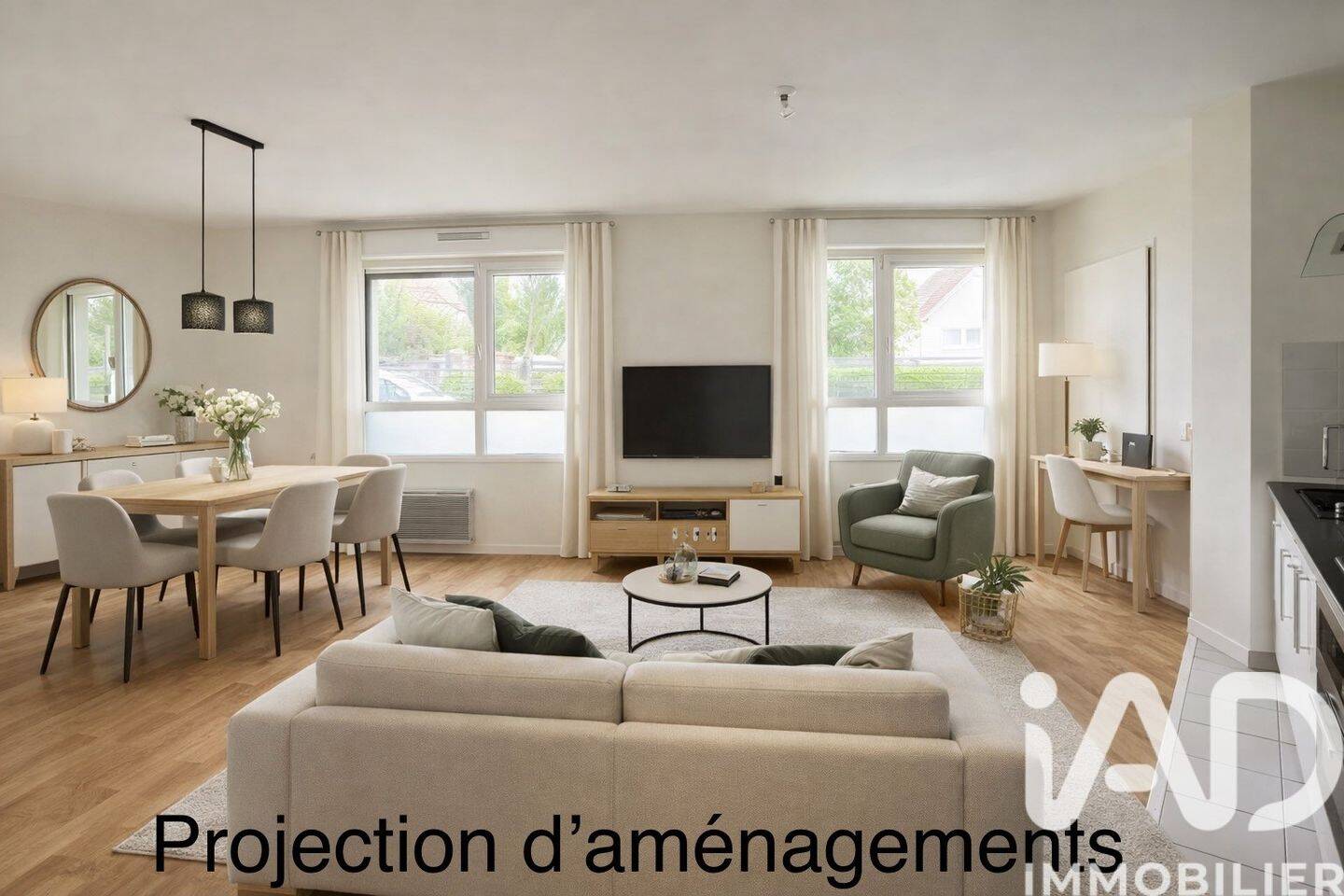 Appartement 3 pièces 56 m² · à Compiègne · 56 m² · 124 000 €
