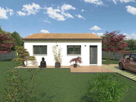 Terrain avec maison neuve à vendre 208 830 € 3 pièces 2 chambres 60 m² 424 m² de terrain Médis 17600