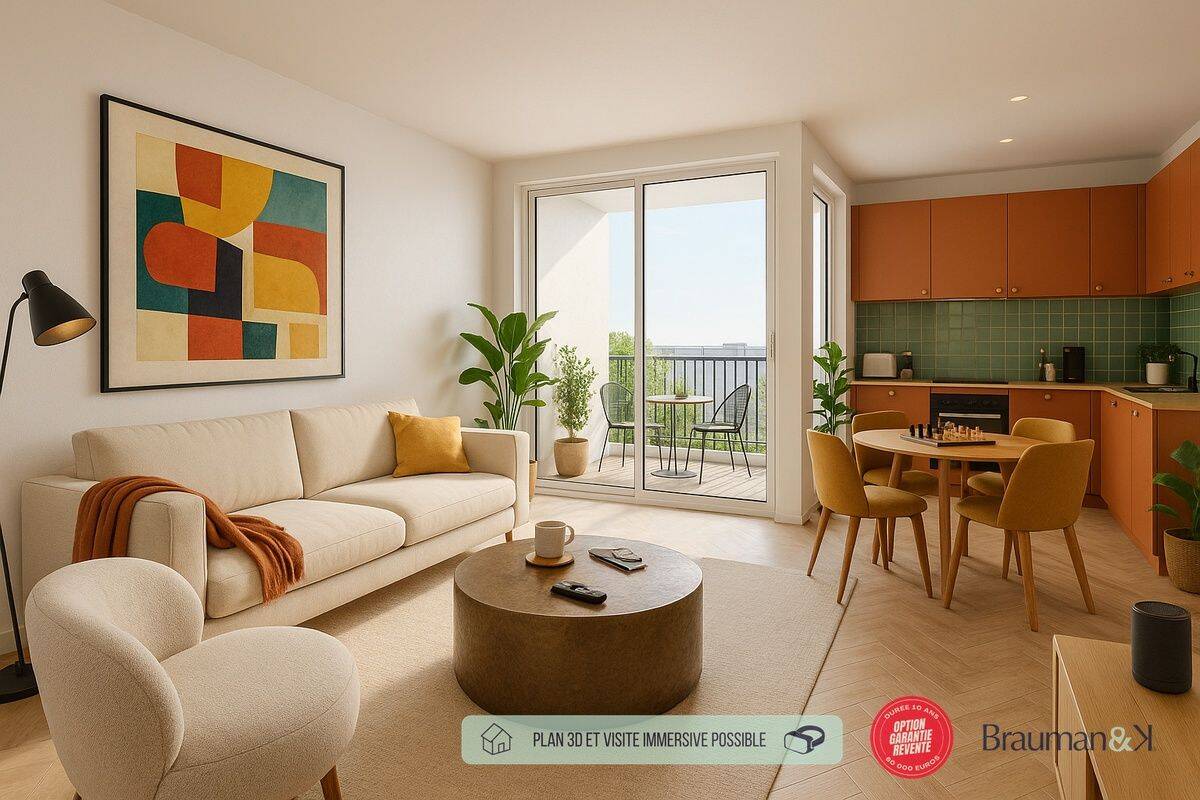 Appartement 3 pièces 76 m² · à Bezannes · 76 m² · 316 000 €
