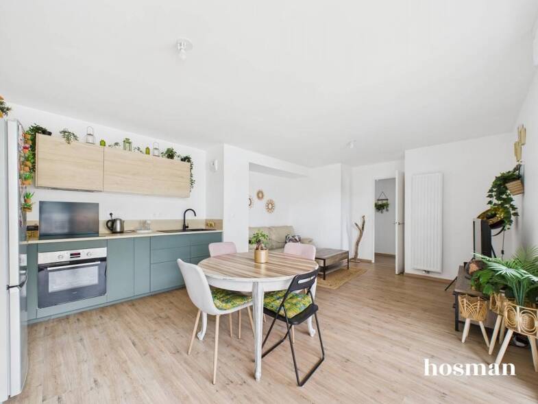 Appartement à vendre 254 000 € 3 pièces 2 chambres 63 m² Étage 1/3 Breil - Contrie Nantes 44100