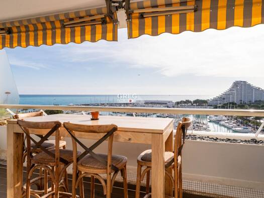 Appartement à vendre 489 000 € 2 pièces 1 chambre 51 m² Étage 6/23 Villeneuve-Loubet 06270