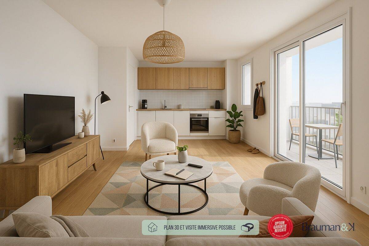 Appartement 1 pièce 33 m² · à Rennes · 33 m² · 265 000 €